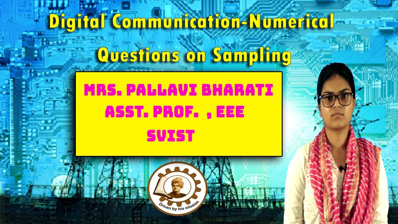 Digital Communication Numerical Questions on Sampling