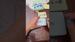 Times tables flashcards