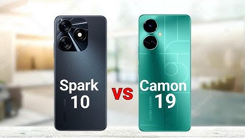 Tecno Spark 10 vs Tecno Camon 19