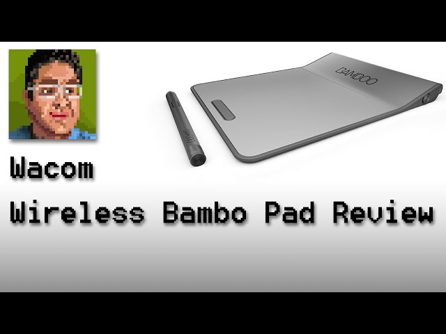 Wacom Wireless Bamboo Pad Review - YouTube