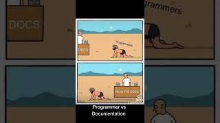 Programmer vs Documentation #fyp #foryou #memes #codememes #programming #funny