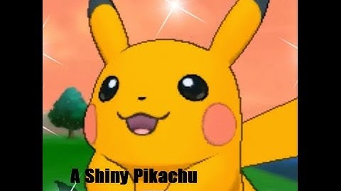 (FOYT) Pokemon Omega Ruby/Alpha Sapphire ORAS - Shiny Pikachu #5 - 189 DexNav Chains