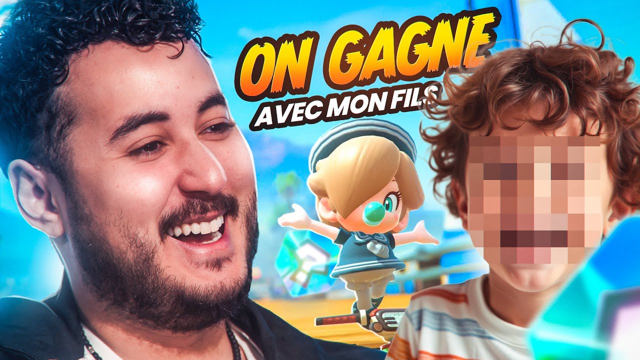 UNE VICTOIRE AVEC MON FILS 👶 (Mario Kart World)