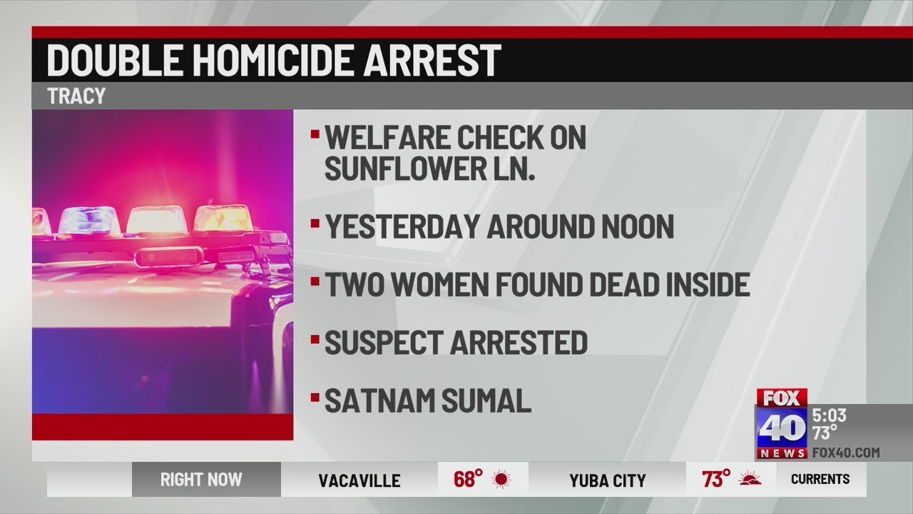 Two women found dead inside Tracy home, one man arrested