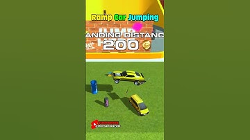 Ramp Car Jumping - Challenging Stunts with your Car Flying off a Huge Ramp part 1 | Short Gameplay