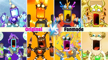 Every Epic Wubbox in One Video – Real vs Fanmade Comparison! My singing Monsters