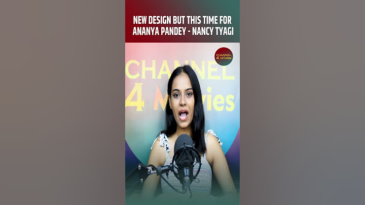 New Design But This Time  For  Ananya Pandey - Nancy Tyagi #nancytyagi