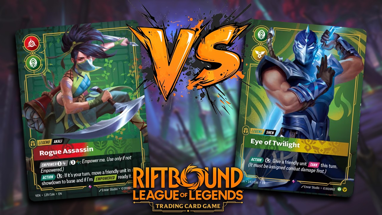 Riftbound Vendetta : Akali vs Shen - YouTube