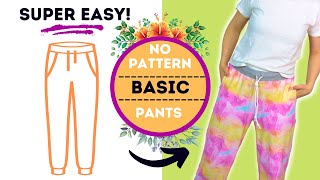 Basic pants tutorial for beginners (Gathered waist + pockets)