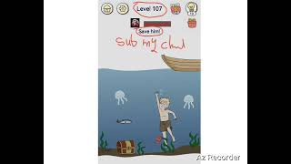 Brain out 2 level 107 save him walkthrough solution