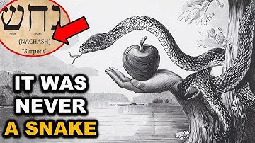 The SERPENT Of Genesis Was NOT A SERPENT! Hebrew Text Reveals It!
