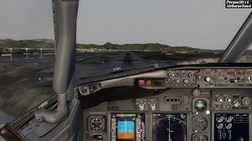 [P3D v4] :: PMDG 737-800 NGX :: LGAV to LGIR :: ATHENS 2 IRAKLIO