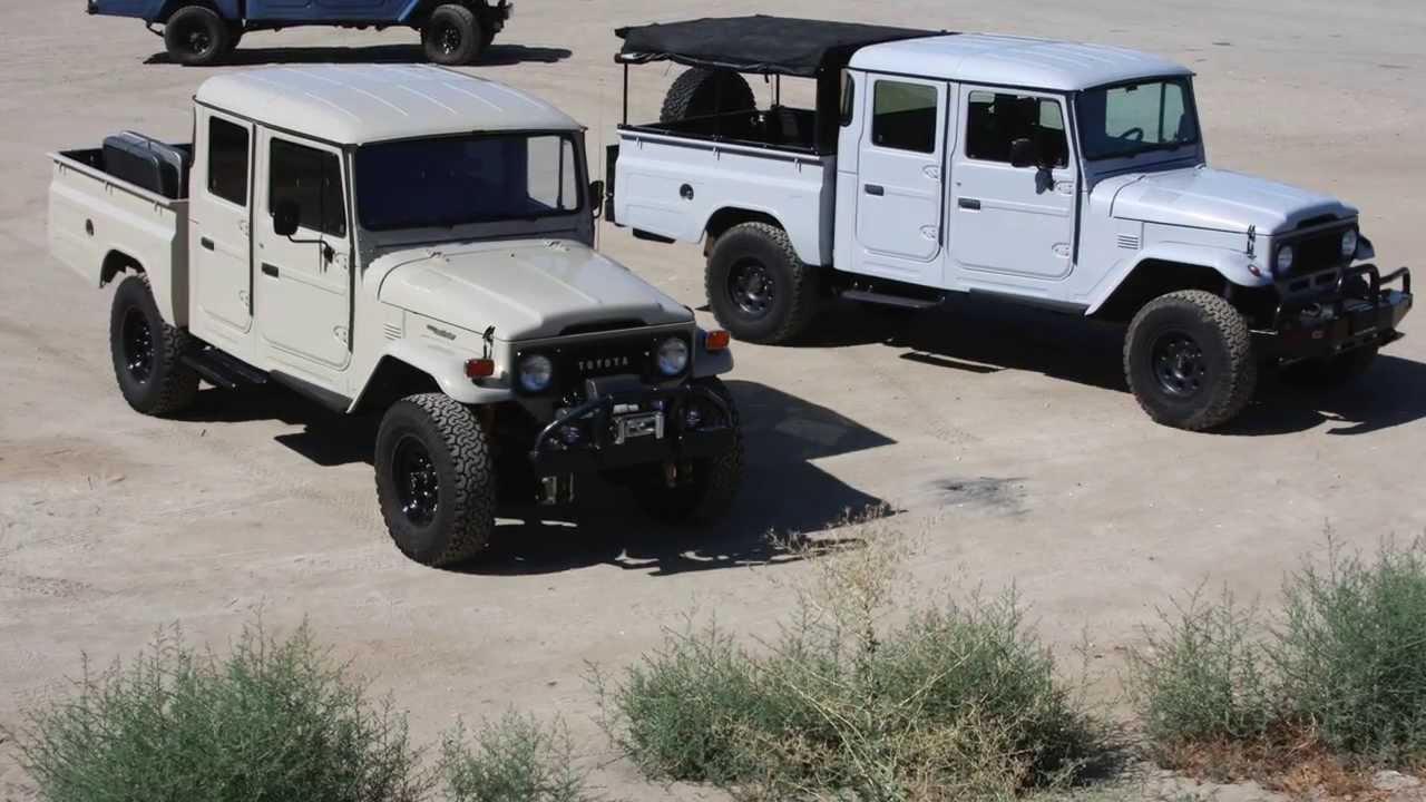 Custom TLC FJ45 Crew Cab Pick Up For Sale YouTube