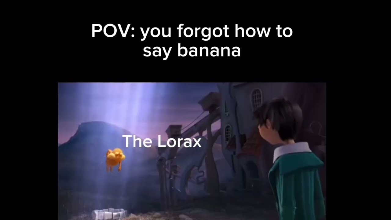 If it had a screen, The Lorax can be seen. #thelorax #memes #memesexp