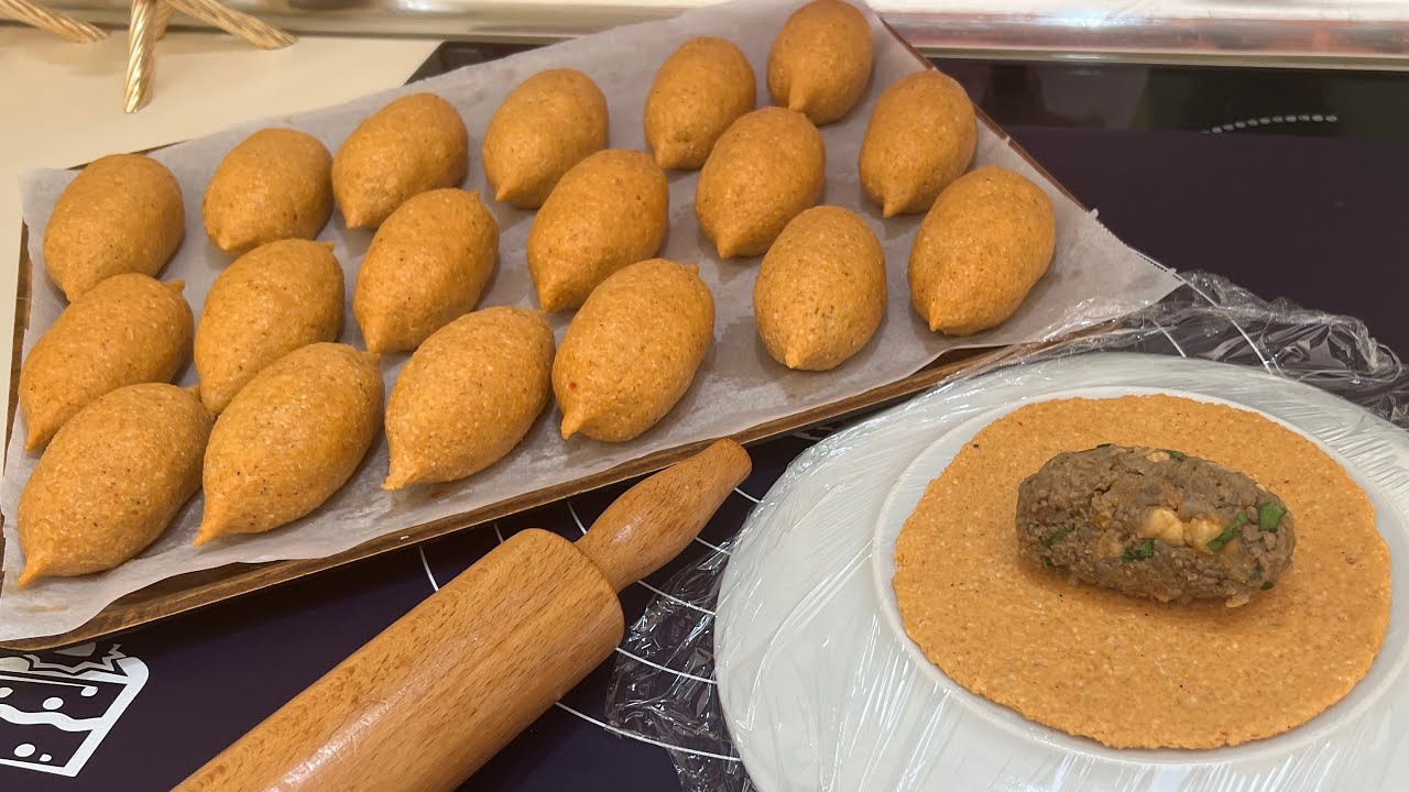 EVDE MERDANE VE TABAK VARSA HERKES YAPABİLİR ❗️Kolay ve Lezzetli İçli Köfte Yapma Yöntemi Tarifi