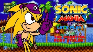 Sonic Mania let's play #1 The phantom ruby stolen