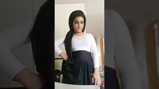 The Turkish girl with an attractive chest is dancing in Tik Tok البنت التركيه ذات الصدر الجذاب 12