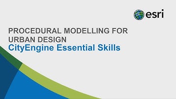 #11 CityEngine Essential Skills: Procedural Modeling for Urban Design