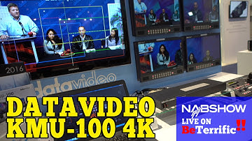 Turn Your 4K Camera into Multiple Live HD Cam Shots! DataVideo KMU-100 4K at NAB!