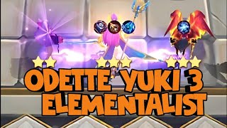 HYPER ODETTE YUKI 3 ELEMENTALIST - MAGIC CHESS MOBILE LEGENDS
