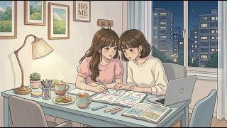A New Friend 🌸  Ghibli Style Cozy Student Life — Part 2