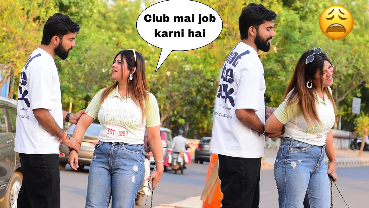 Prank on boyfriend 😰 Club mai job karni hai 😩 Somesh ne मारा थप्पड़ 😱| crazy Sana Khan |