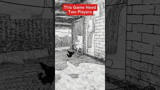 This Game is All About Teamwork #Blanc #CoOpGaming #TwoPlayers #AdventureGame #IndieGame