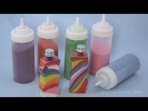 More Tips for Making Beautiful Sand Art | Sophie's World