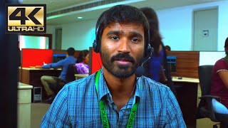 Call center job | Velaiilla Pattadhari | 4K (English Subtitles)