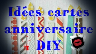 Idees De Cartes D Anniversaire Originales Et Diy Youtube