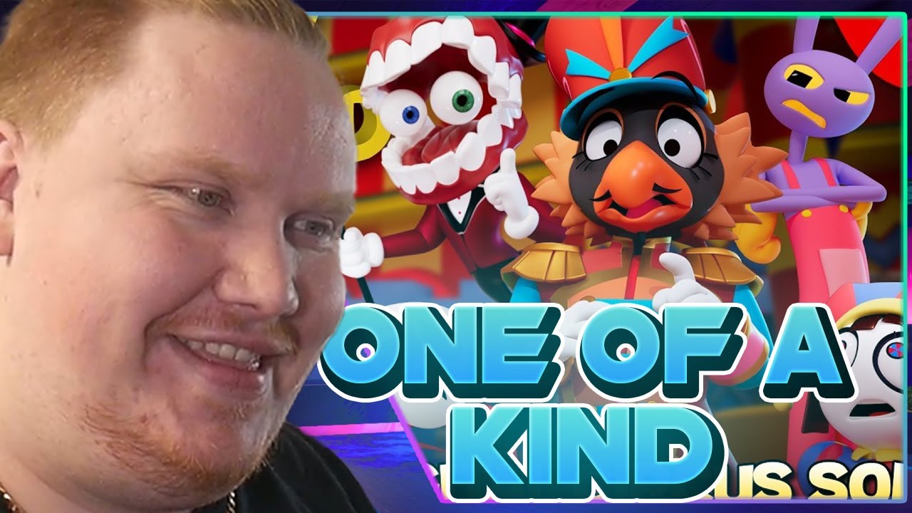 DEAN REACTS TO THE MERRY-GO-ROUND | The Amazing Digital Circus Song! ENDING A