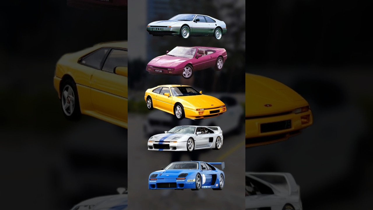 Venturi французский автомобильный бренд о котором никто не знает