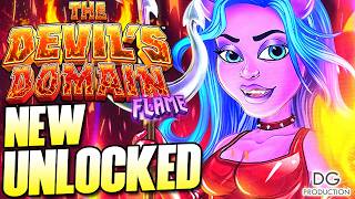 🔥NEW🔥DEVIL'S DOMAIN FLAME UNLOCKED TO PENTHOUSE UFL ULTIMATE FIRE LINK STYLE SLOT MACHINE LAS VEGAS