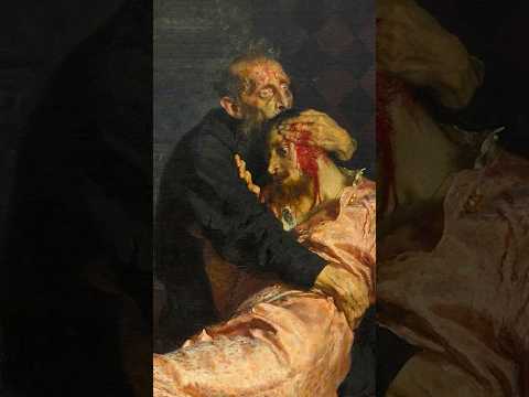 تاریخ هنر داستان نقاشی ایوان مخوف و پسرش