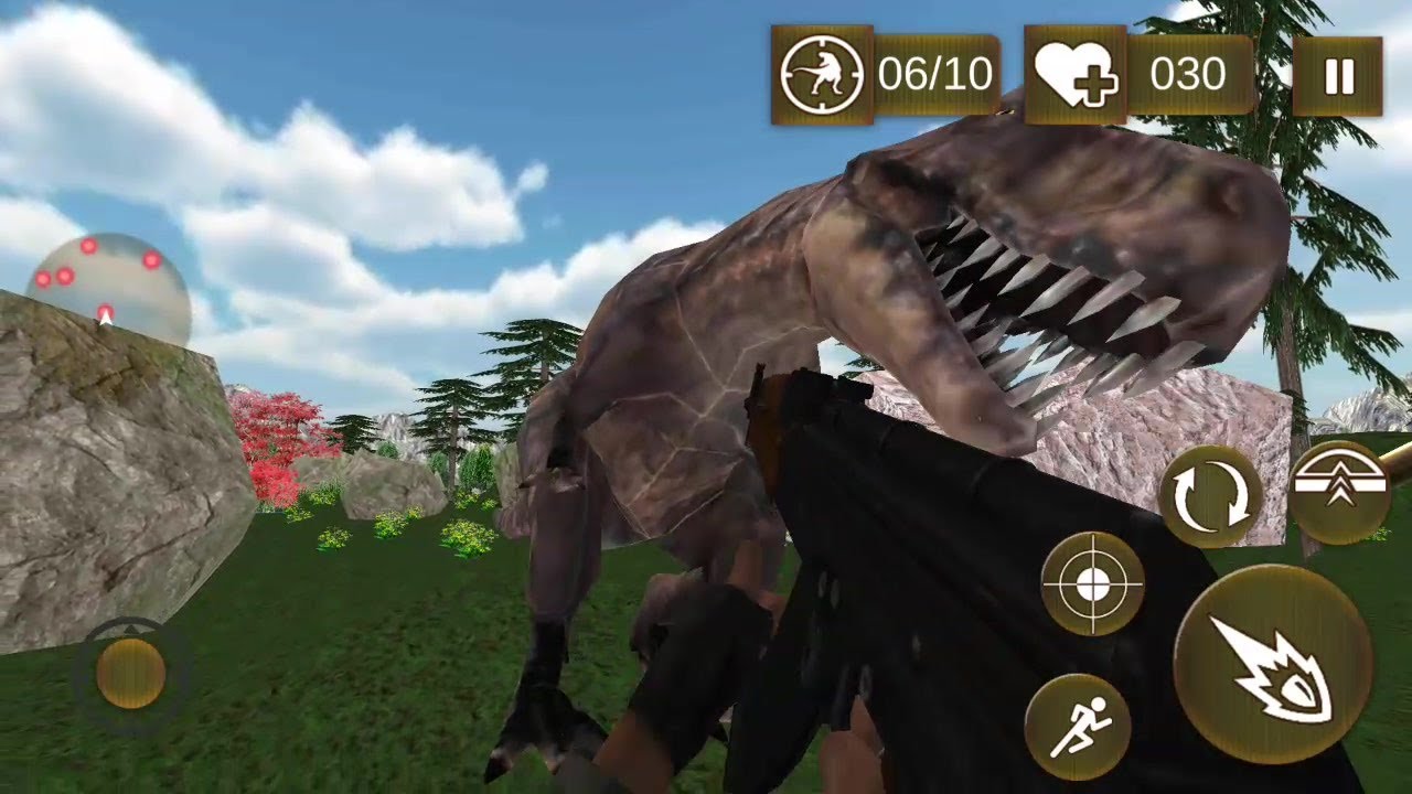 ## Super Deadly Dino Jungle Hunter Action War Game (Dinosaurs vs Man) Hunt Big Dinosaurs