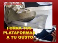 TIPS COMO FORRAR PLATAFORMAS DE POLIETILENO