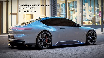 Modeling the H6 Evolution Car with xNURBS