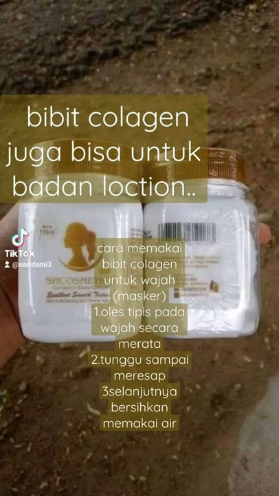 cara memakai bibit colagen yg bener..