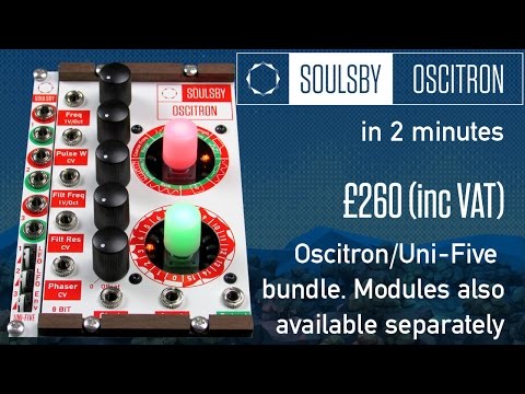 Soulsby Synthesizers Oscitron in 2 minutes