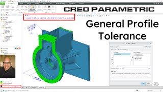 Creo Parametric - General Profile Tolerance - GD&T Advisor