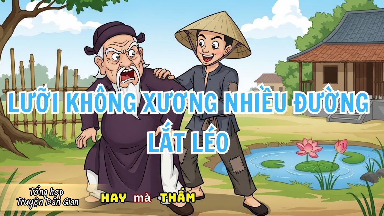 LƯỠI KHÔNG XƯƠNG NHIỀU ĐƯỜNG LẮT LÉO - Tuyển Tập Truyện Cười Dân Gian Việt Nam Đặc Sắc