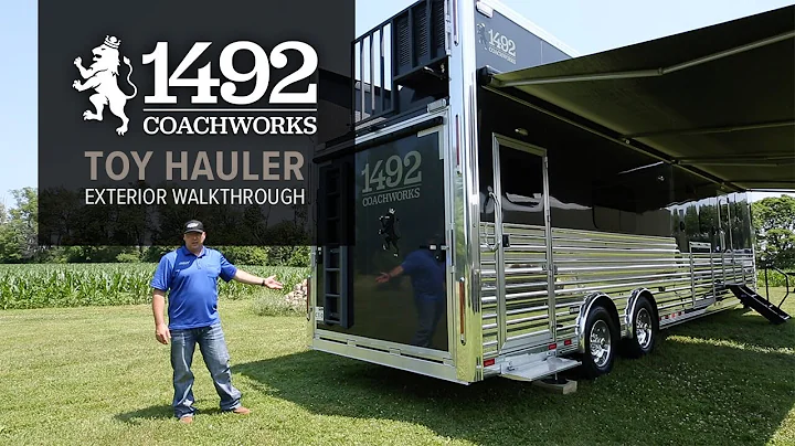 1492 Coachworks Toy Hauler Exterior Walkthrough