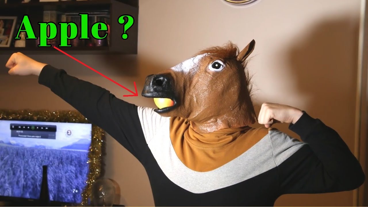 Halloween Horse Head Mask first look from ebay/amazon/aliexpress
