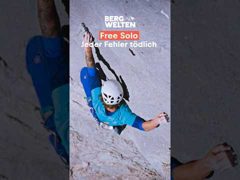 Das Gefühl beim Free Solo Klettern #freesolo #bergwelten