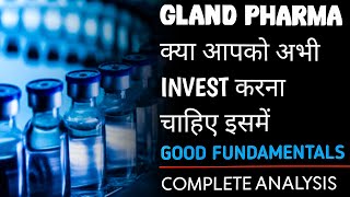 gland pharma stock analysis it is right time to buy?
