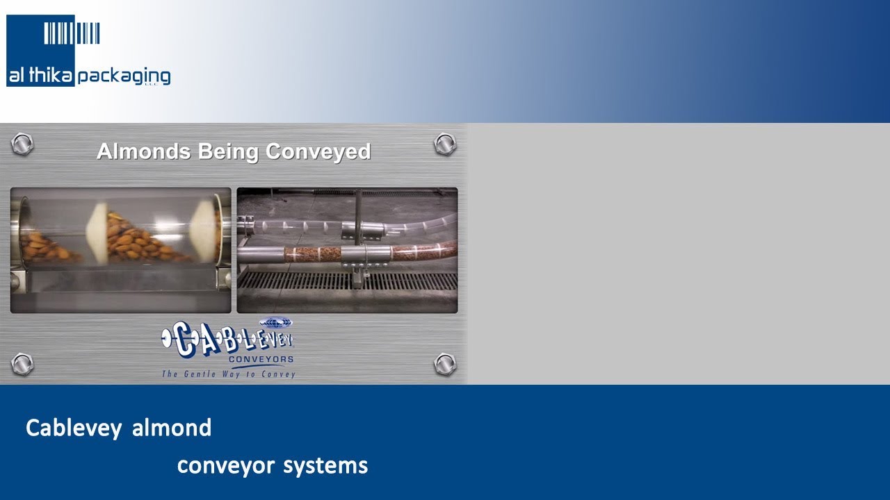 Cablevey almond conveyor systems - Al Thika Packaging LLC