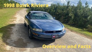 1998 Buick Riviera History and overview!!!!