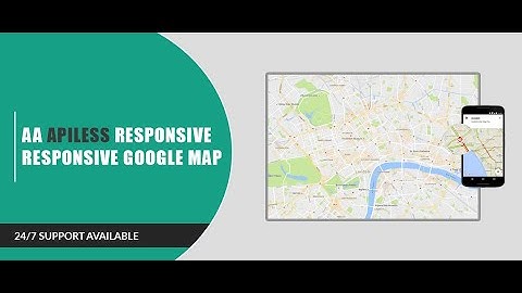 JOOMLA MODULE: AA APILESS RESPONSIVE GOOGLE MAP