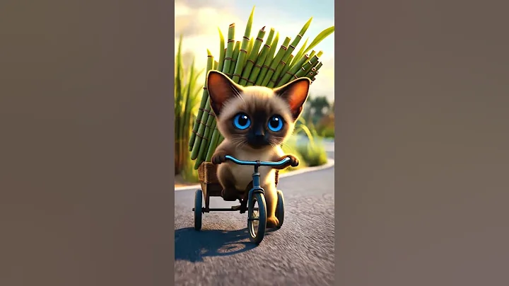 Video 9586161: eyes siamese kitten, blue eyed siamese