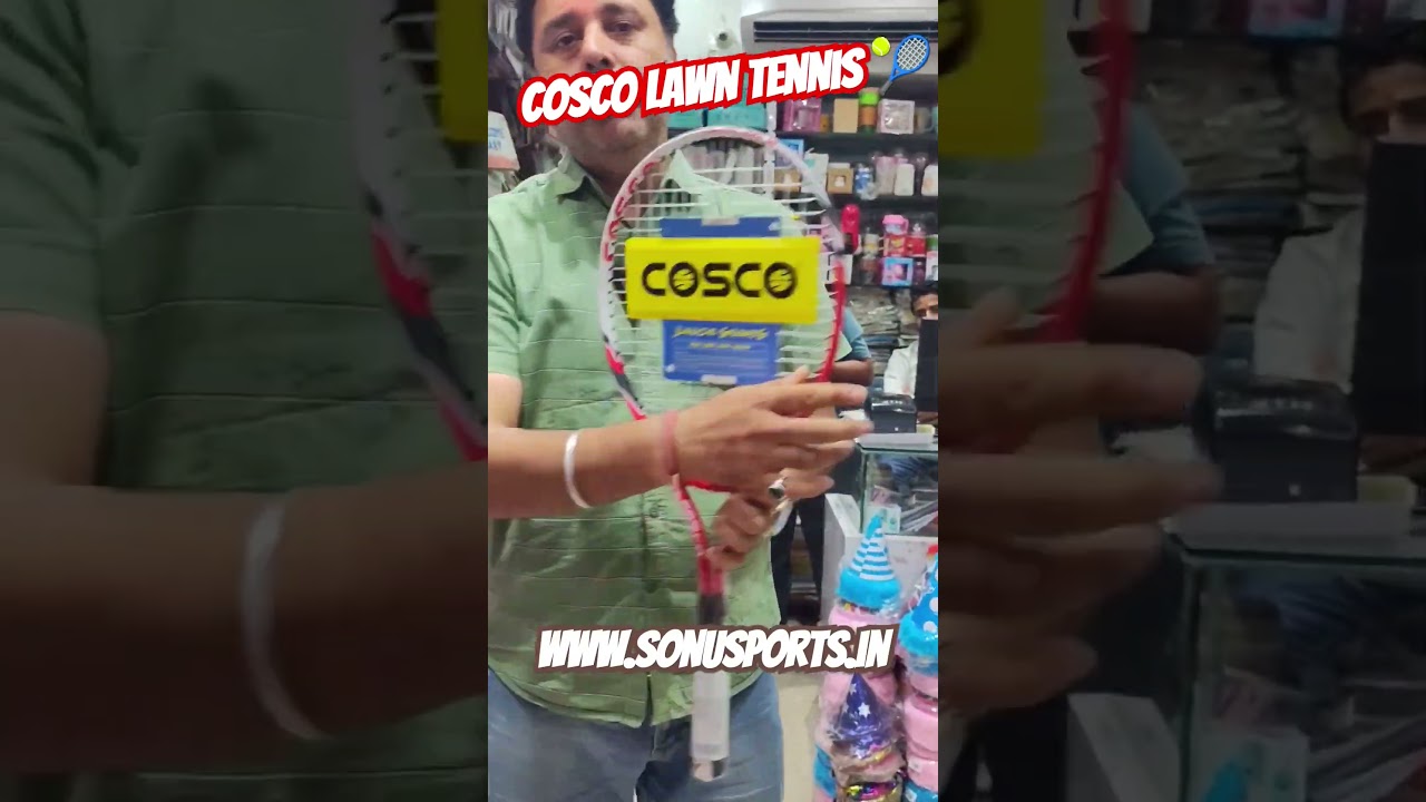 cosco lawn tennis racket 